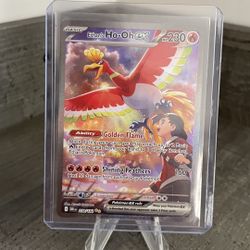 Ethan's Ho-Oh EX 230/182 Pokemon Card
