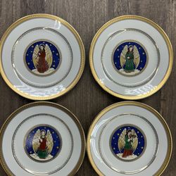 MIKASA Fina China Angel Clarinet Set Of 4 Vintage NEW SET