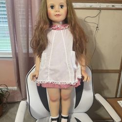 Ashton Drake Patty Playpal 35” Tall Doll