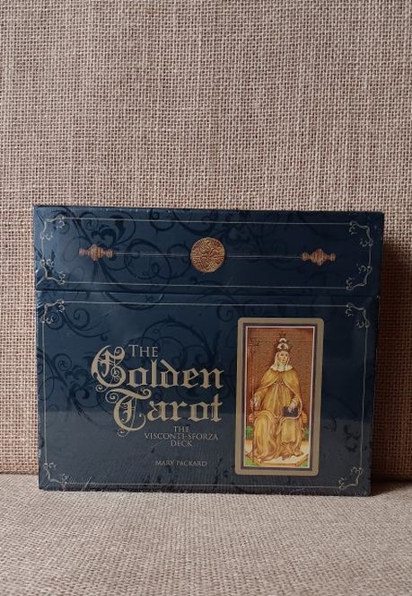 The Golden Tarot The Visconti-Sforza Deck by Mary Packard, Divination, Metaphysics