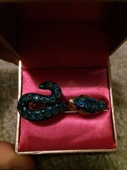 Two finger snake ring