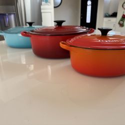 Oval Le Creuset Dutch Ovens