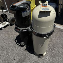 Two Pool Filters 