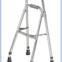 NEW! Drive Medical 10240-1 Side Style Hemi One Arm Walker, Gray, 300 lbs Weight Capacity, Designed for Individuals with The Use of Only One Hand or Ar