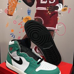 Jordan 1 High Lucky Green Sz 11w/9.5M DS 