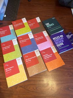 RN ATI/NCLEX Books