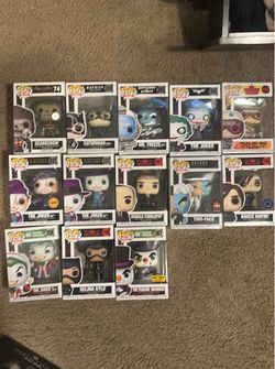 Batman funko pops