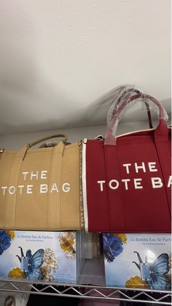 The tote bags each one $45