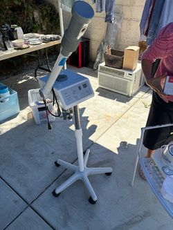 Professional Facial Steamer on Rolling Stand