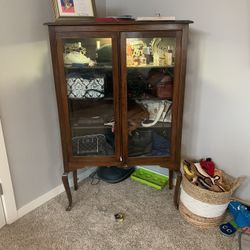 Antique 1950’s china Cabinet