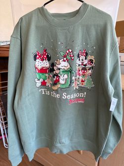 Disneyland “Tis the Season” Unisex Sweatshirt  Adult S & L