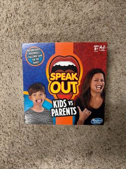 Speak Out Kids vs Parents Family Mouthpiece Challenge Game