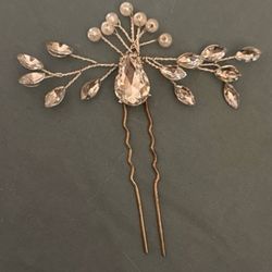 crystal hair pen