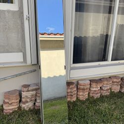 Two Closet Mirror Doors FREE!!!