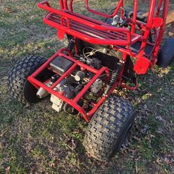 GO KART 200CC BIG BORE GY6 FULL SUSPENSION WITH REVERSE LED LIGHT OFF ROAD