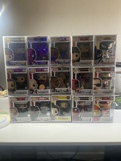 15 Funko pops All In Protector