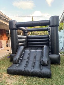 Black Inflatable Bounce House