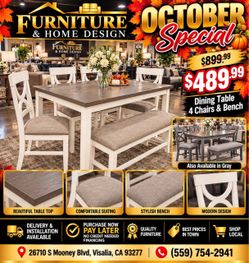6pcs Dining set