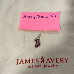 James avery christmas stocking charm