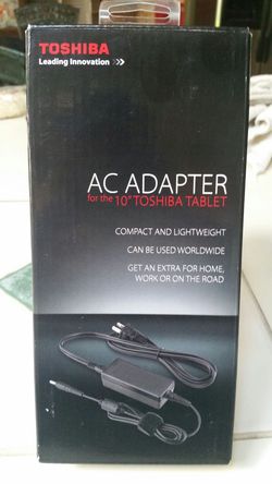 AC ADAPTER for the 10" Toshiba tablet