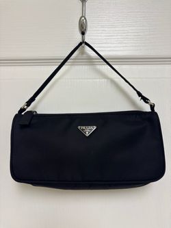 Prada Black Nylon Shoulder Bag
