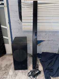 LG SURROUND SOUND SOUND BAR 300watt with subwoofer and remote