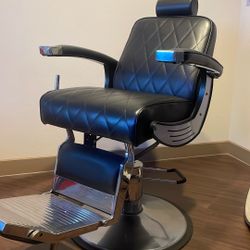 AGS Beauty - "BARON" Heavy Duty Barber Chair