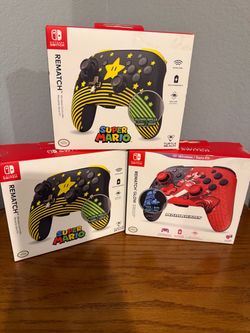 Nintendo Switch Wireless Controllers Bundle of 3