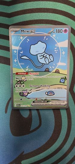 Pokemon cards TCG Bubble Mew Ex Paldean LP