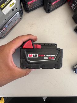 Milwaukee M18 4.0 Battery