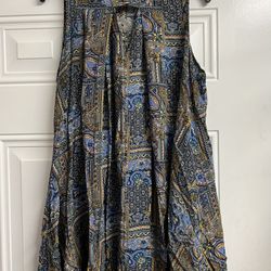 UMGEE Multi-color Dress with keyhole front