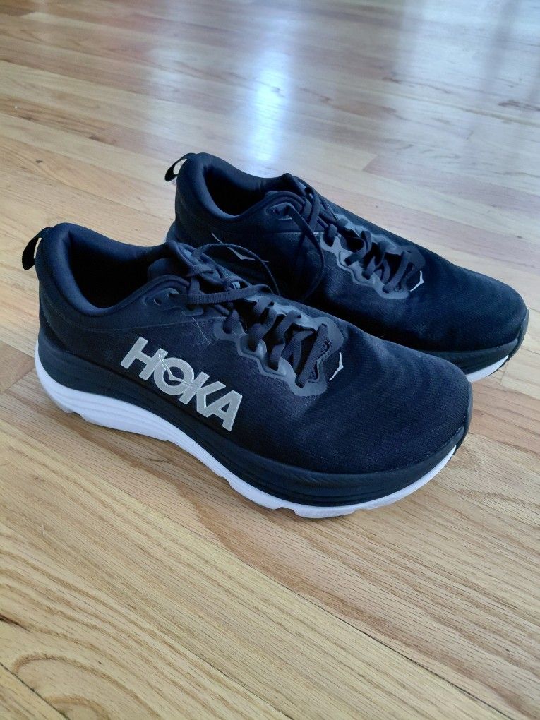 HOKA Bondi 8 Running Shoes - Men's Size 11 - Max Cushion