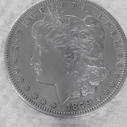 1879-CC Morgan Silver Dollar Coin