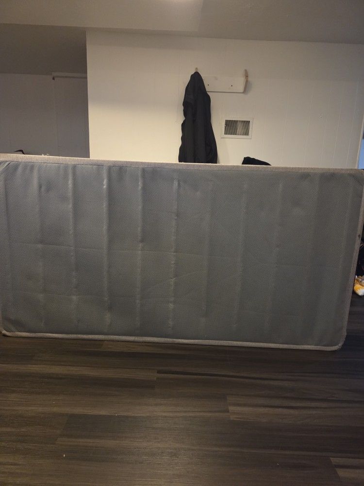 Box Spring And 2 Twin Mattresses