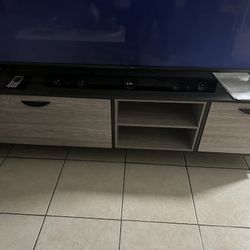 Gray Tv Stand 