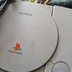 Retro Playstation Video Game Console(for Parts)