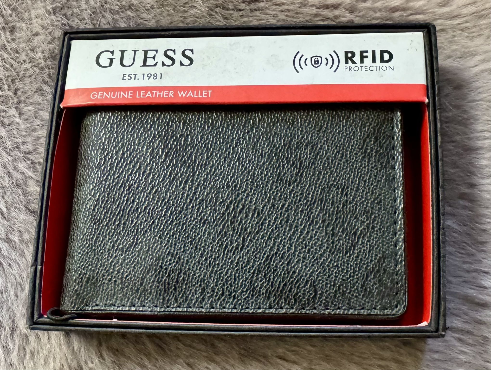 Guess Leather Wallet $6