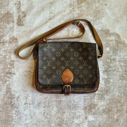 Louis Vuitton monogram cartouchiere GM crossbody