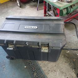 Stanley and DCM Wheeled W/handle  Roller Bins