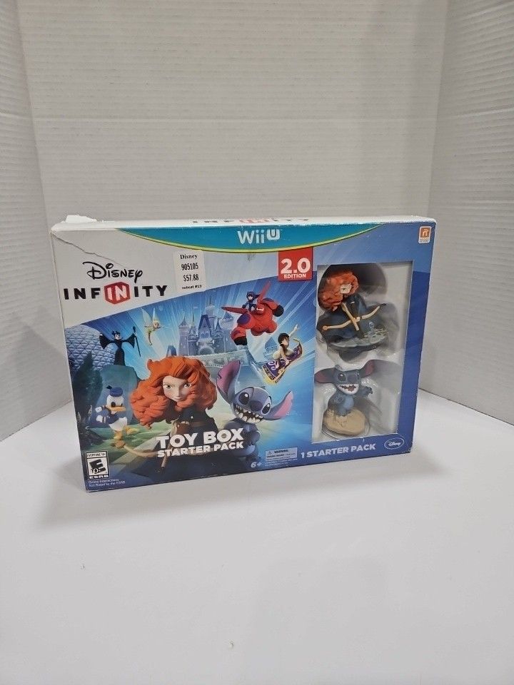 Disney Infinity 2.0 Wii New Open Box