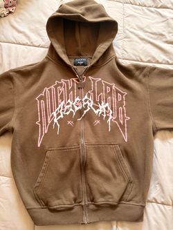 Pacsun x NL25h Brown Graphic Hoodie