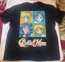 Sailor Moon Black Shirt