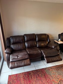 Couch and love seat