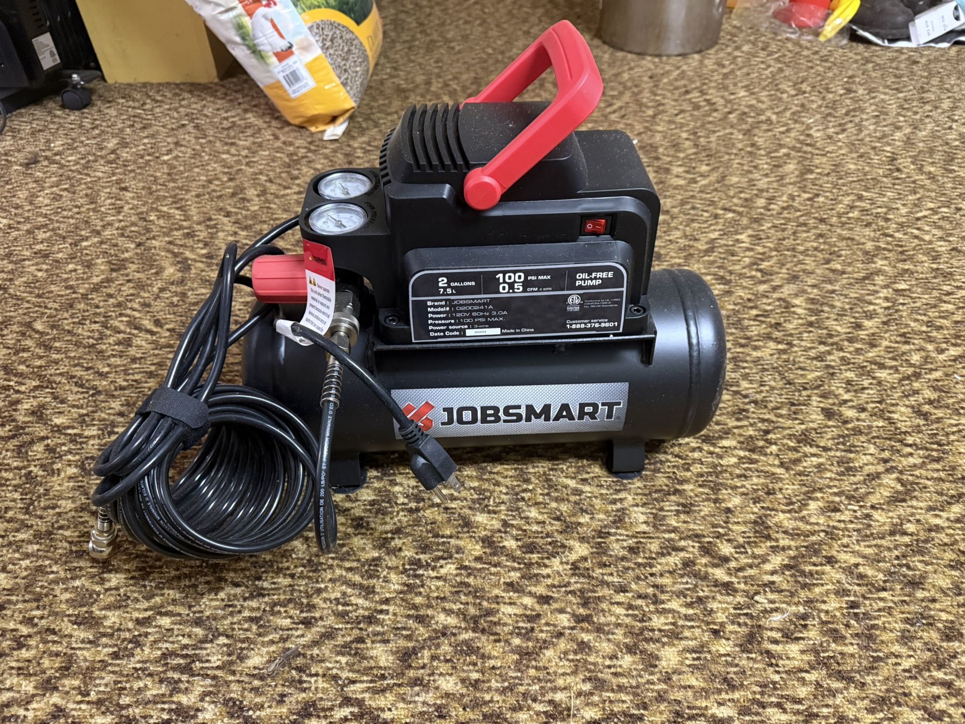 2 Gallon Job smart Air Compressor