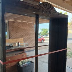 Antique Plug In Mirror Closet 