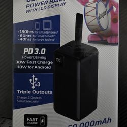 Energizer Ultimate Power BANK 50,000mAh 