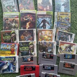 Super Nintendo, Nintendo 64, Nintendo 3DS, Nintendo DS, Xbox 360, Super Mario, Starfox, Pokemon, Video Games, Retro