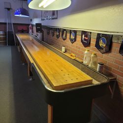 Vintage Shuffle Board Table