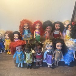 Disney 16 Inch Animated Princess Dolls