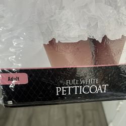 White Petticoat Skirt